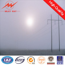 110kv Galvanized Polygonal 15m CCTV Steel Pole